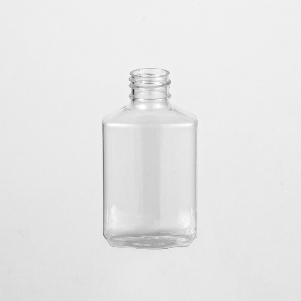 plastic flat bottle