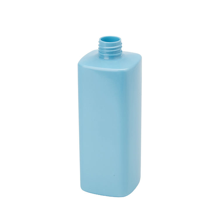 large blue plastic bottle