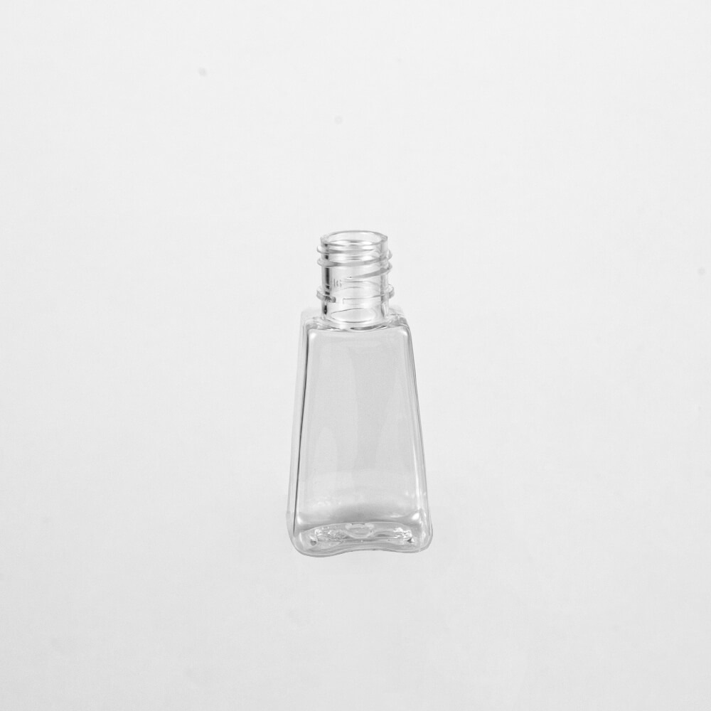 plastic trapezoidal bottle