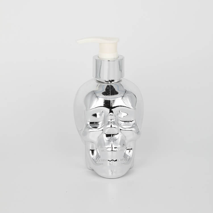 plastic skull bottle